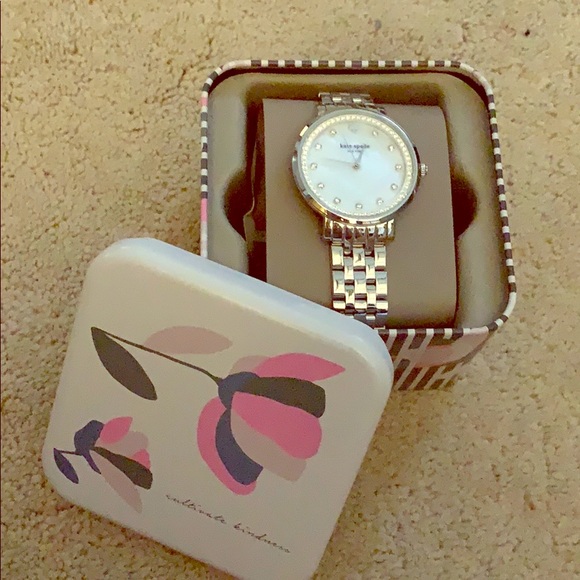 kate spade Jewelry - Kate Spade Silver Wartch kate spade Jewelry - Kate Spade Silver Wartch